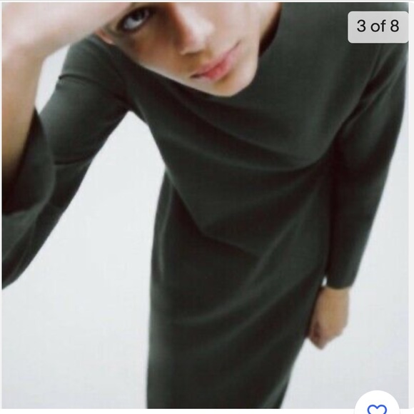 Zara Anthracite Grey Wool Limited Edition Midi - Picture 4 of 10